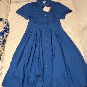 Alexis x Target Blue Shirt Dress XL NWT